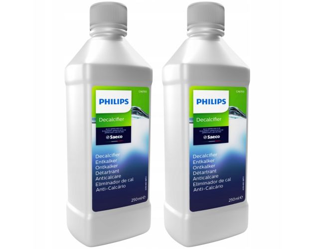Soluție curățare calcar 2x250 ml pentru espressor Philips / Saeco – cod CA6700/22