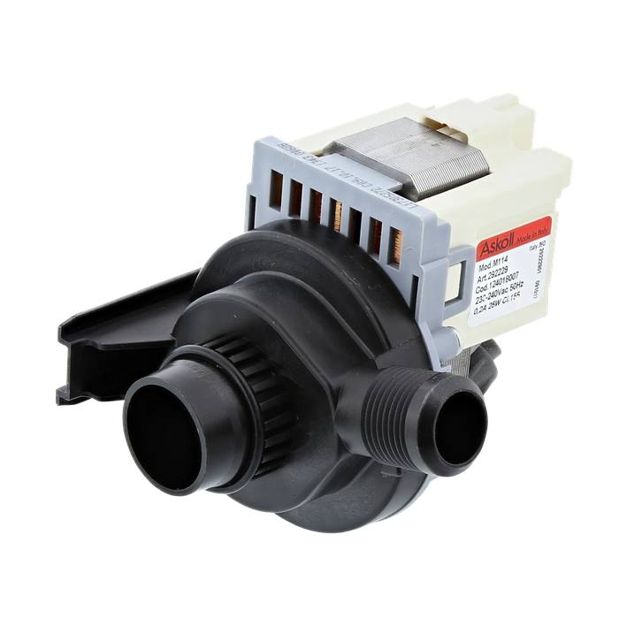 Pompă Aftermarket pentru mașina de spălat AEG – cod 1240180065, 1 / 3