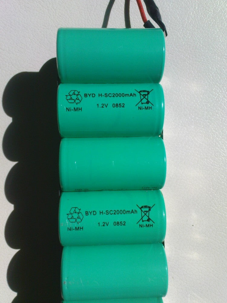 Acumulator Ni-Mh aparat de ras Braun – cod 1,2V-2000MAH, 1 / 3