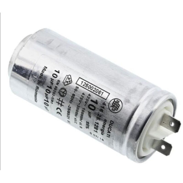 Condensator 10µF cu cablu pentru mașina de spălat