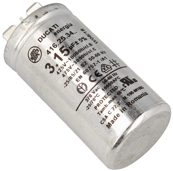 Capacitor 3,15µF + cable