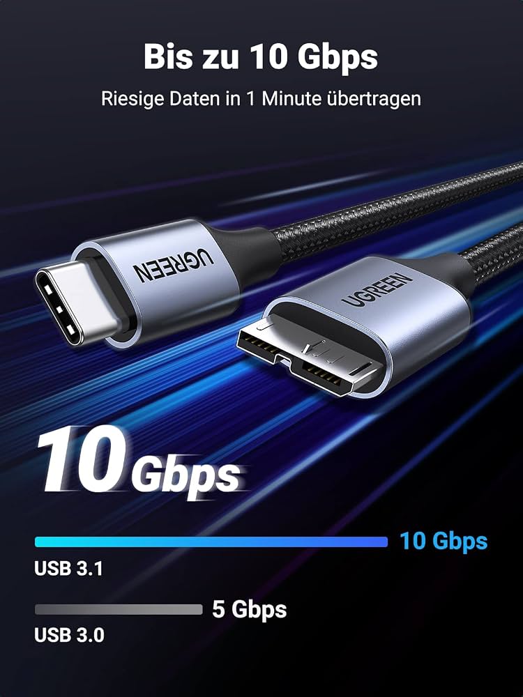 USB cable (mb) (USB type-c cable (USB-c to USB-c)) – cod X320725, 2 / 3