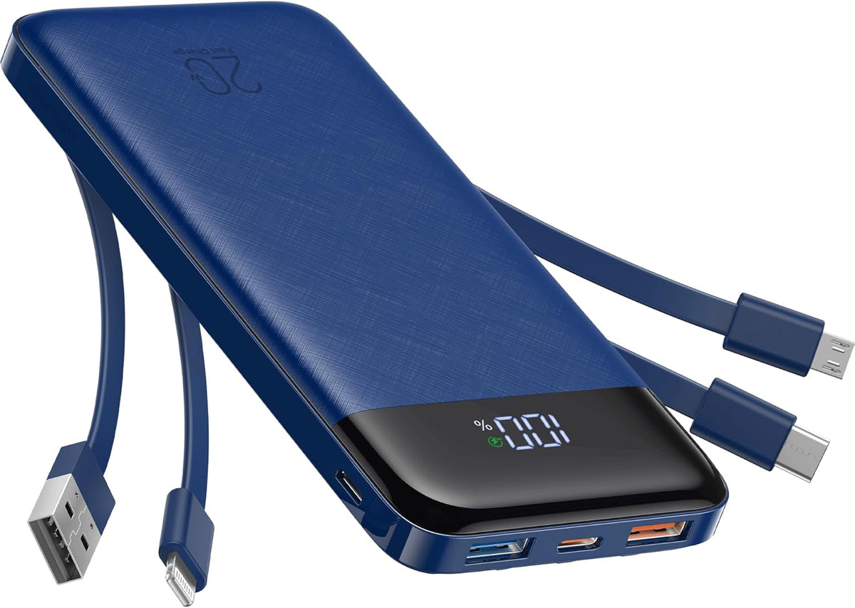 Wireless qi powerbank 20000MAH + cablu de încărcare, 2 / 3