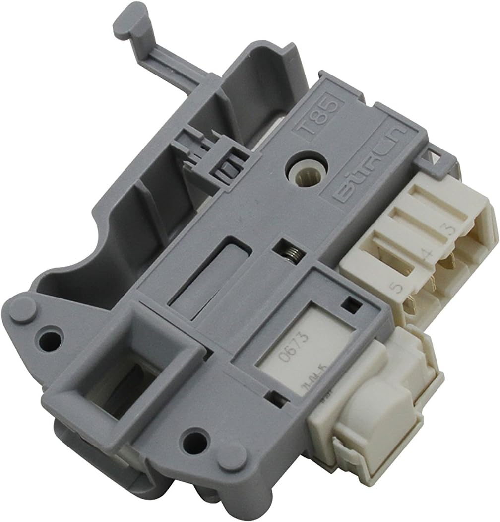 Mecanism blocare ușă hublou mașină de spălat Indesit – cod C00254755, 1 / 3
