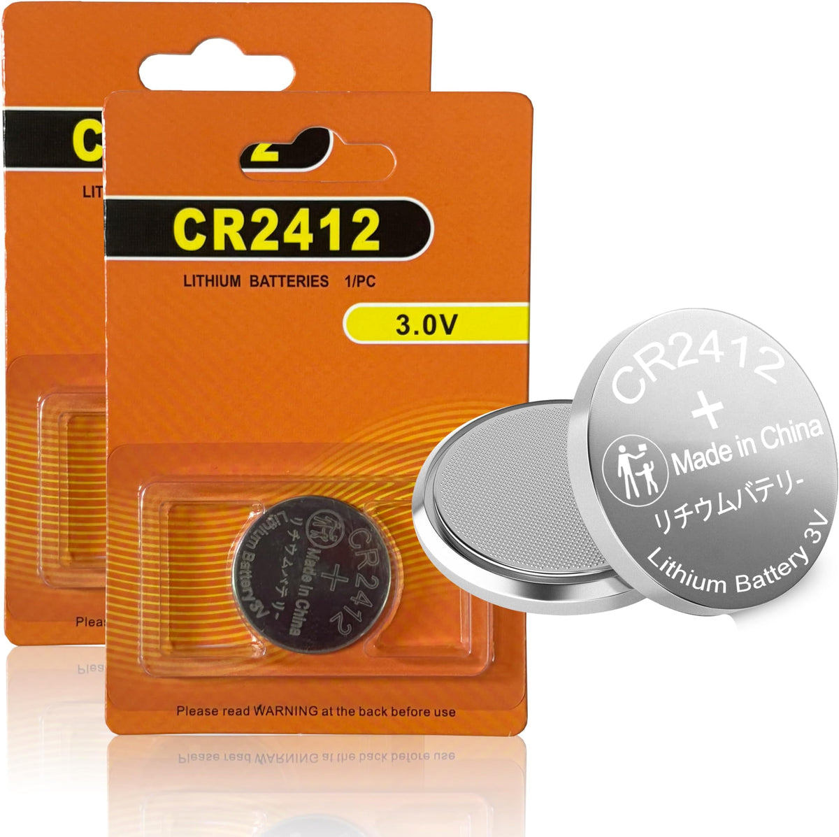 CR2412 Baterie buton lithium 3V 24.5MM, 100MAH, 1 / 3