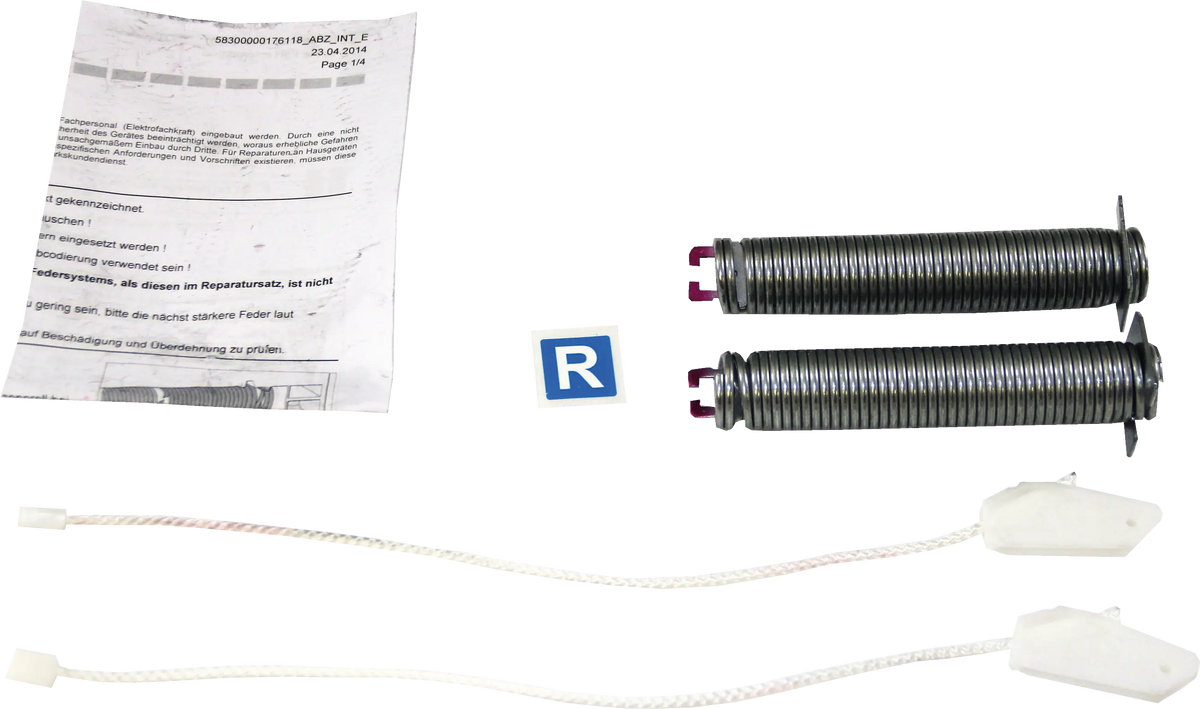 Kit arcuri și sfoară ușă mașină de spălat vase Bosch – cod 00754873, 2 / 3