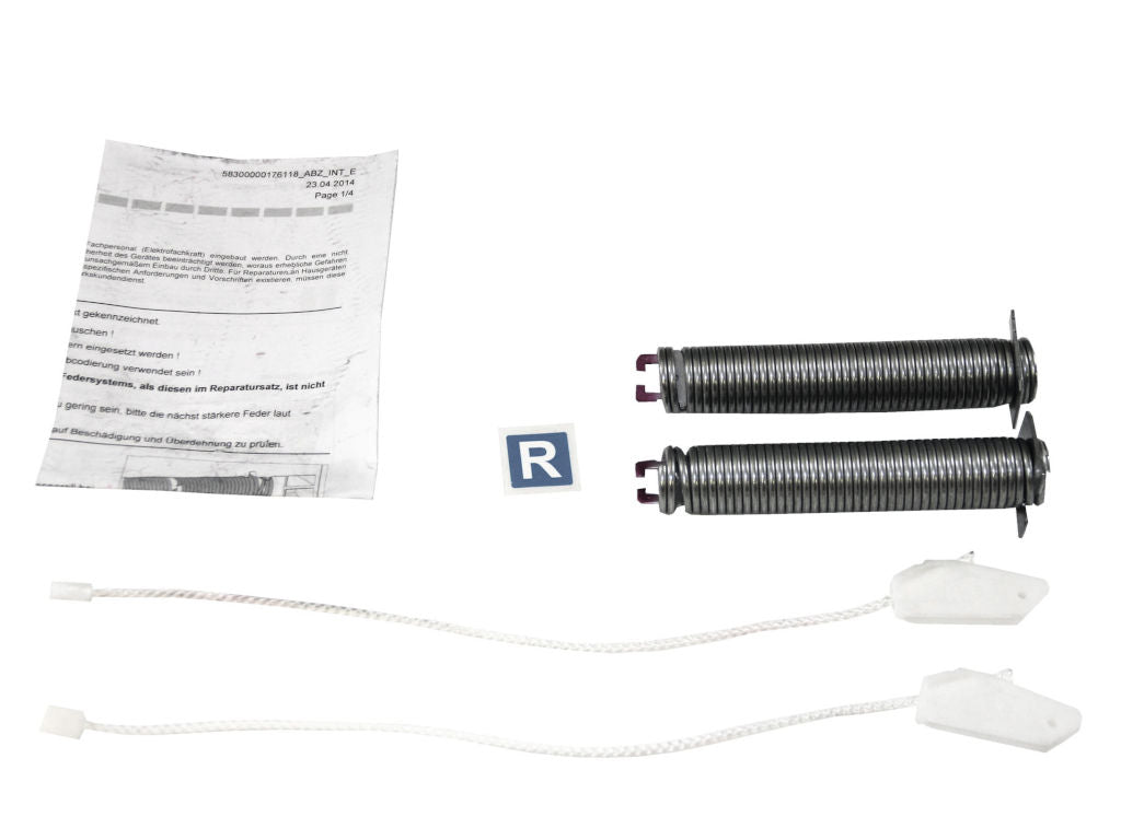 Kit arcuri și sfoară ușă mașină de spălat vase Bosch – cod 00754873, 1 / 3