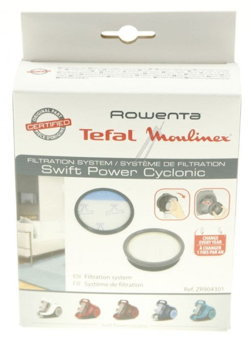 Kit filtru aspirator Rowenta ZR904301 Original, 2 / 3
