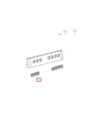 Buton aragaz Beko 250316656 Original, 3 / 3