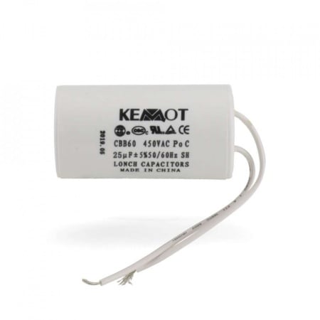 Condensator 25uF 450V pentru mașina de spălat