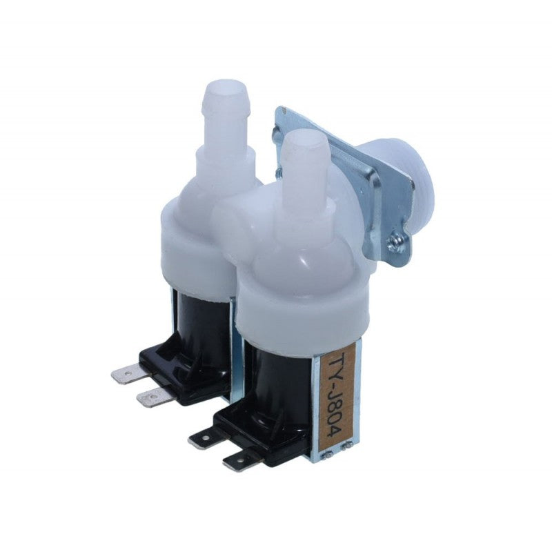 Electrovalvă universală dublă 2x14mm 90° pentru mașina de spălat, 3 / 3