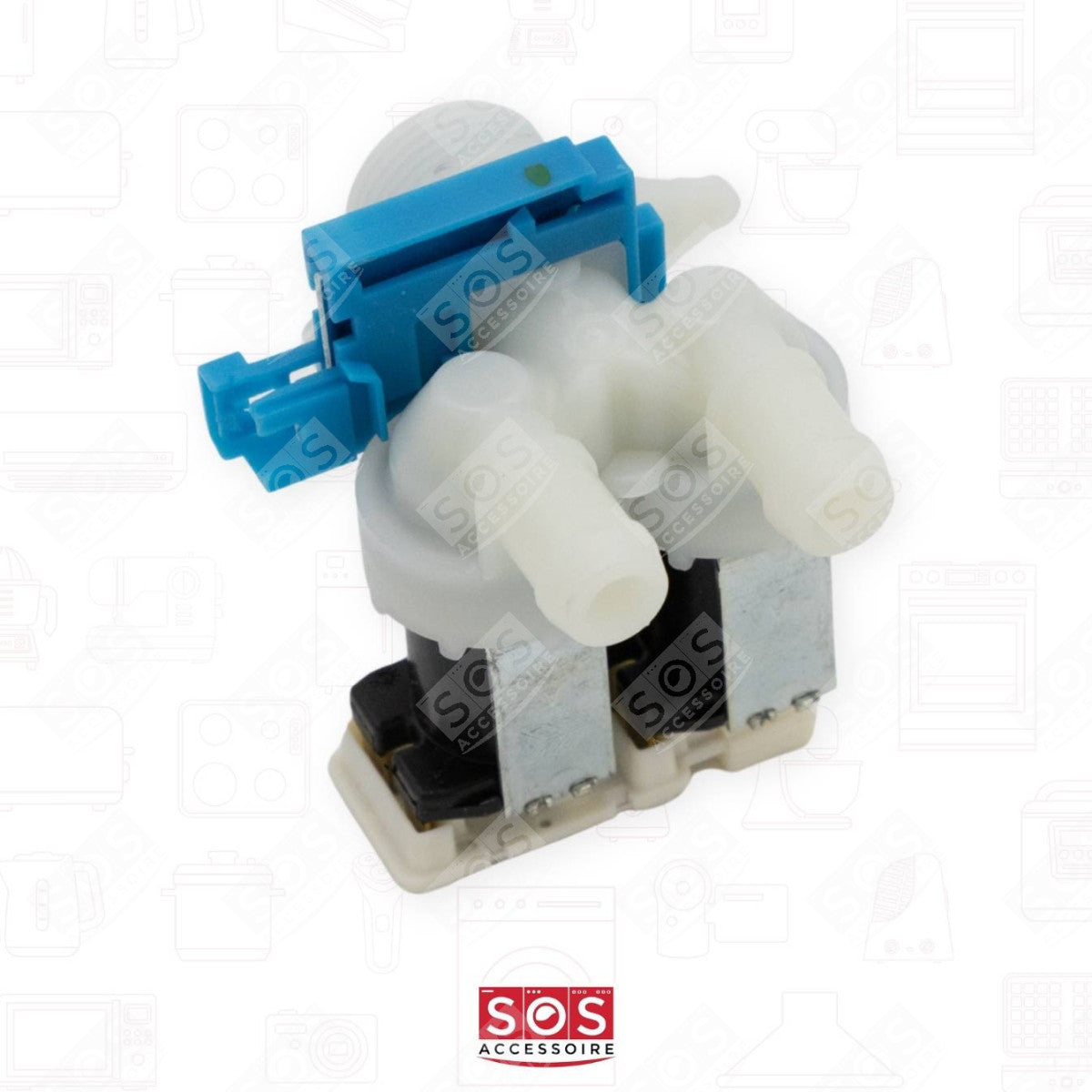 Electrovalvă mașină de spălat Whirlpool – cod 481071427961, 2 / 3