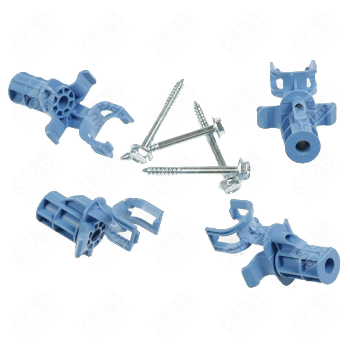 Set șuruburi transport mașină de spălat Bosch – cod 10012244 (original), 2 / 3