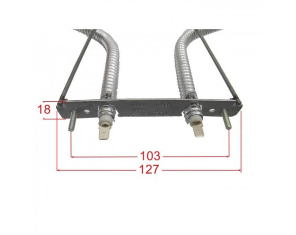 Rezistență 1100W pentru aragaz Gorenje – cod 598828