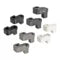 Manson de protecție stânga (alb+negru+gri), kit – cod C00325759, 1 / 2