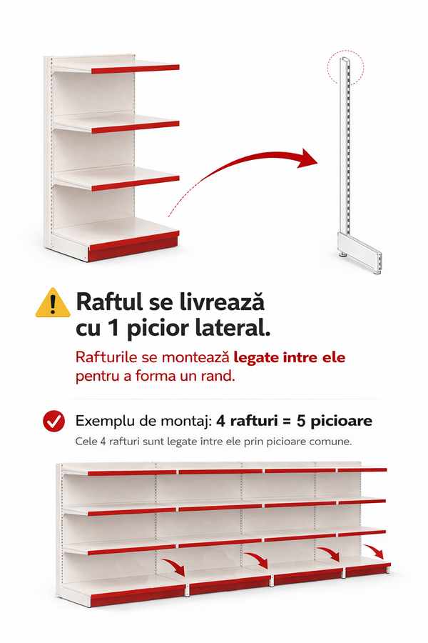 Raft ușă frigider 100MM – cod 94011