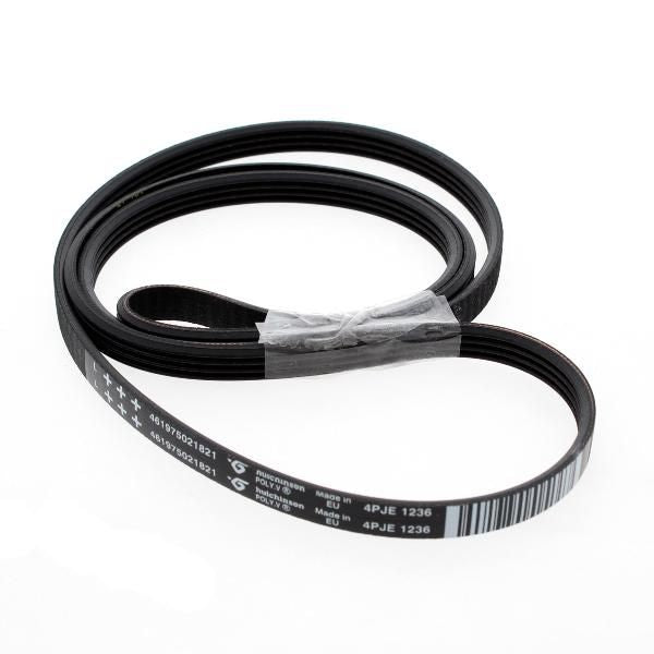 Curea mașină de spălat 1236 J4 Whirlpool – cod C00315247 / 4PJE / 481235818206 (original), 1 / 2