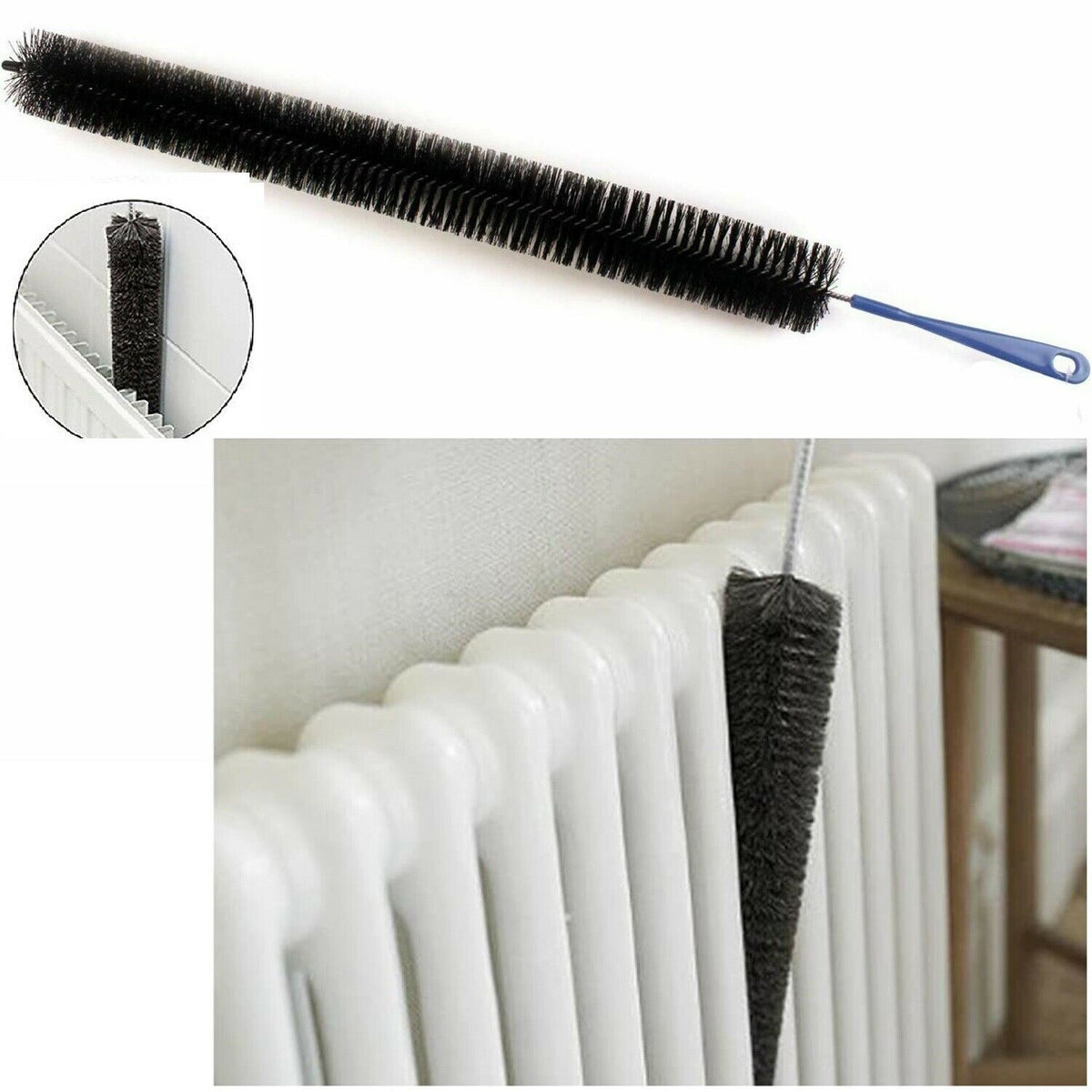 Perie aspirator flexibilă pentru curățat caloriferul – cod 2030224, 2 / 3