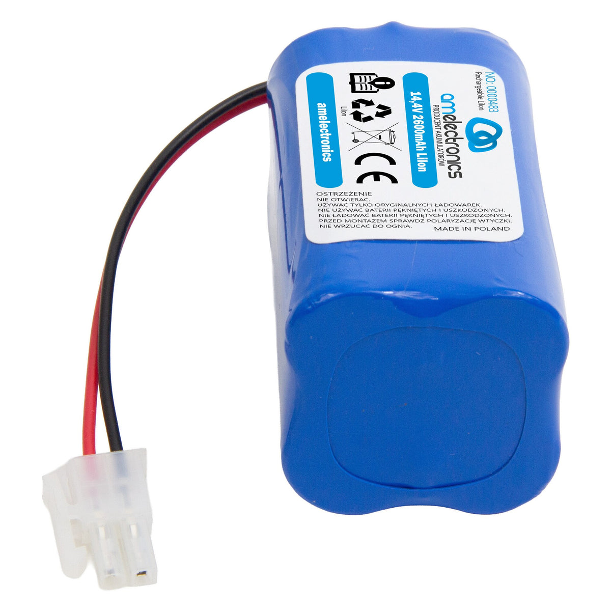 Acumulator li-ion – aspirator robot – cod 14,4V-2600MAH, 3 / 3
