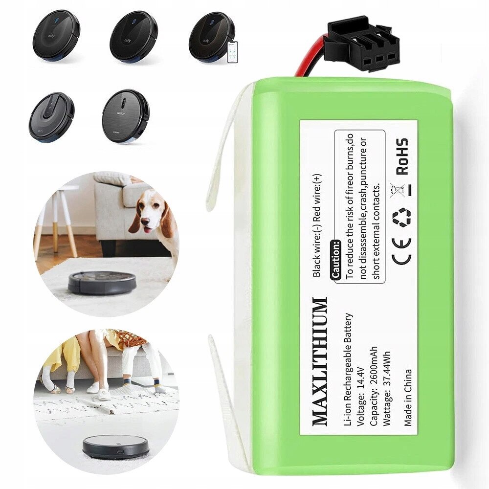 Acumulator aspirator Eufy, Robovac 11 – cod 14,4V-2600MAH / N79S, 3 / 3