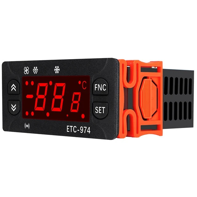 ETC-974 Termostat digital cu 2 NTC 10A, 3 / 3