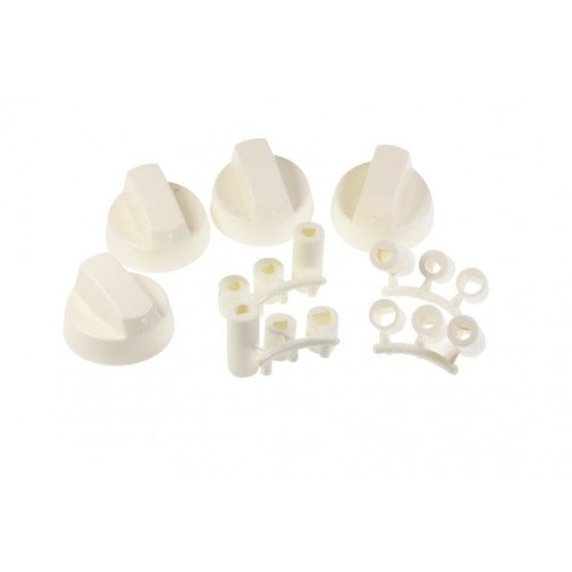 Buton Alb universal Kit 4 buc
