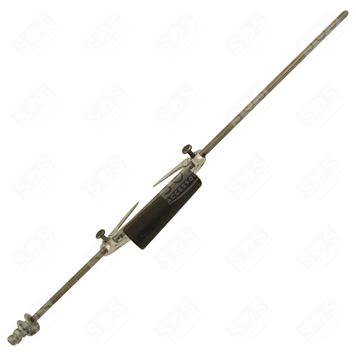 240100012 Tija grill cu capat triunghiular 470 mm, 1 / 2